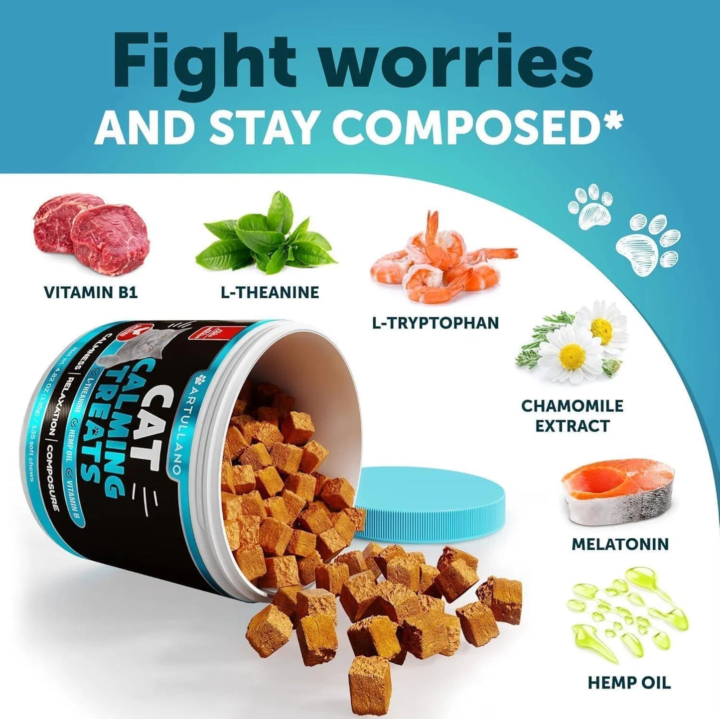 Calming Treats for Cats